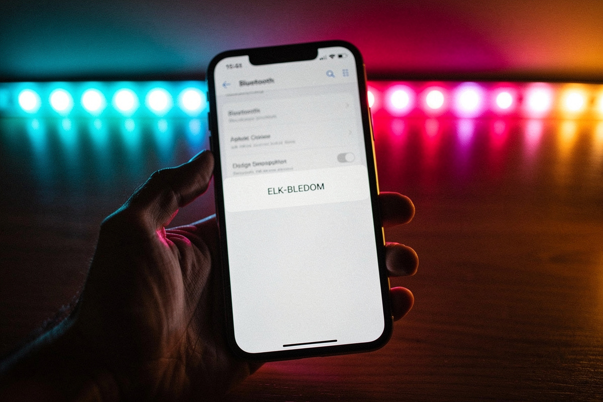 Elk Bledom : caméra cachée ou simple bande LED ?