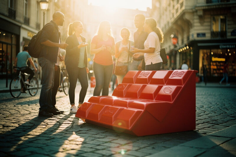 Exemple de campagne de street marketing réussie : 3 cas concrets